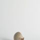 Scandinavian Modern zigzag patterned Earthenware Hedgehog, 1960s