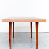 Table de salle à manger par Nanna Ditzel pour Saren Willadsen et chaises conçues par Kai Lyngfeldt-Larsen