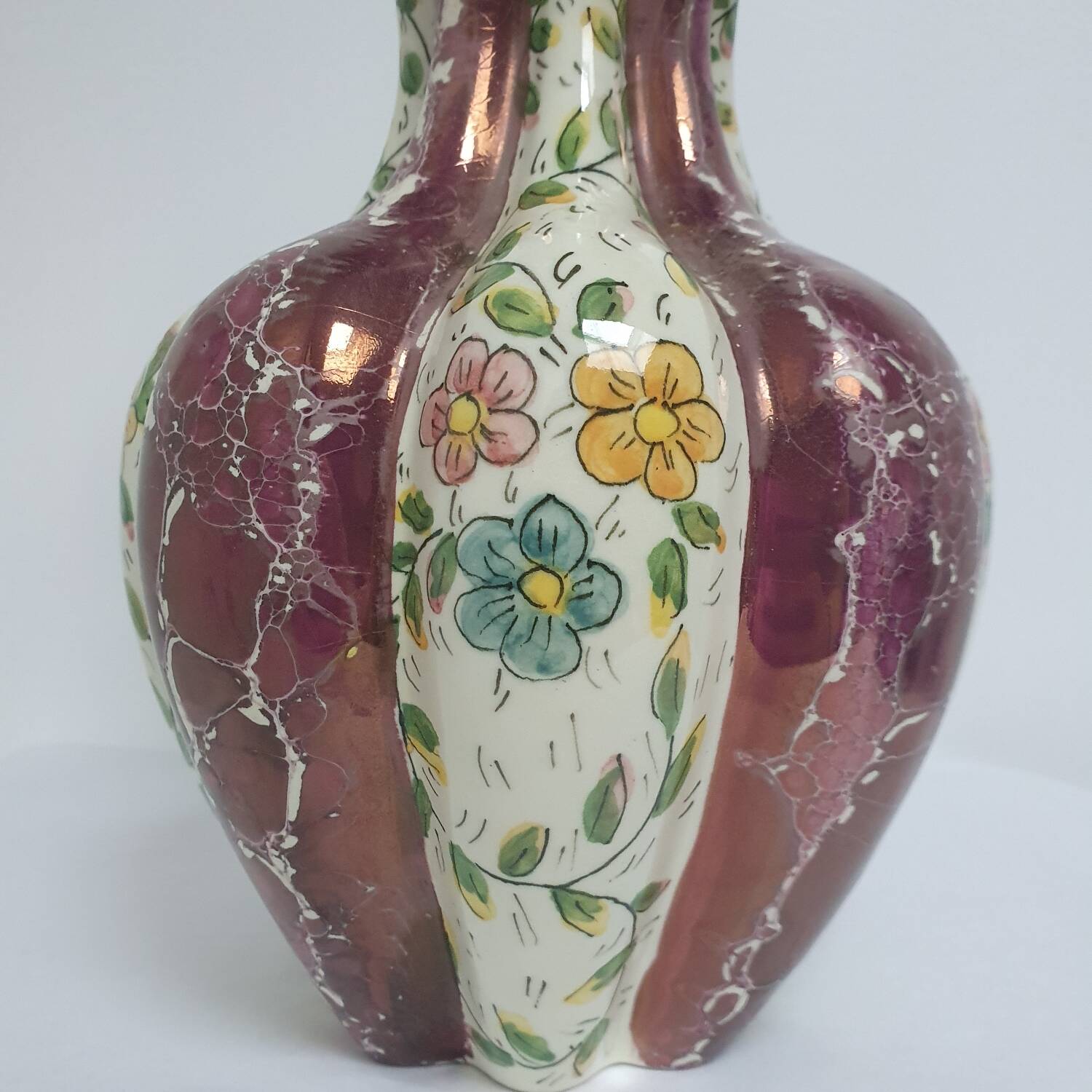 Italian vase by Luigi Anastasi for Gualdo Tadino.