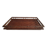 Japanese bamboo tea tray 1950