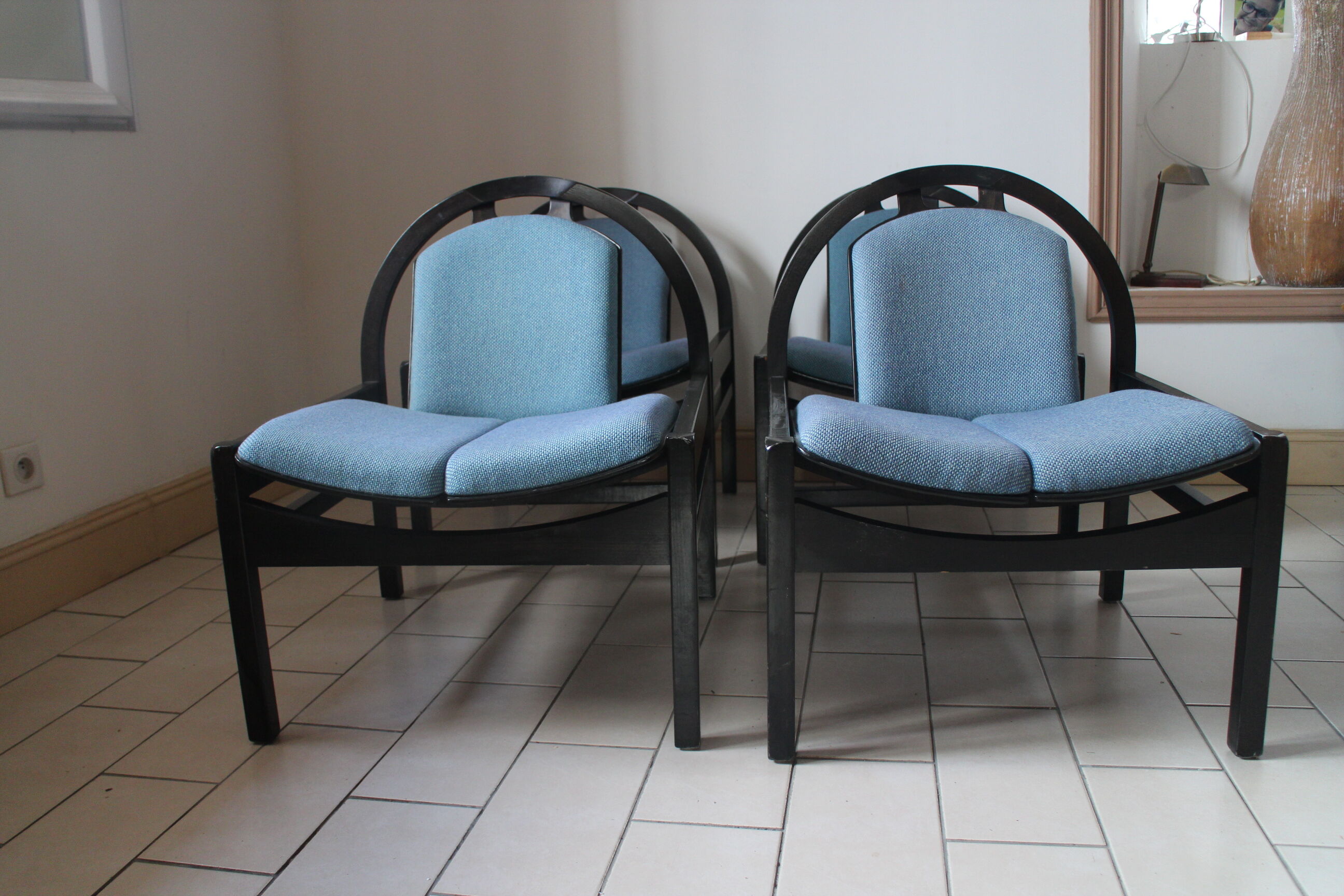 4 Baumann argos armchairs