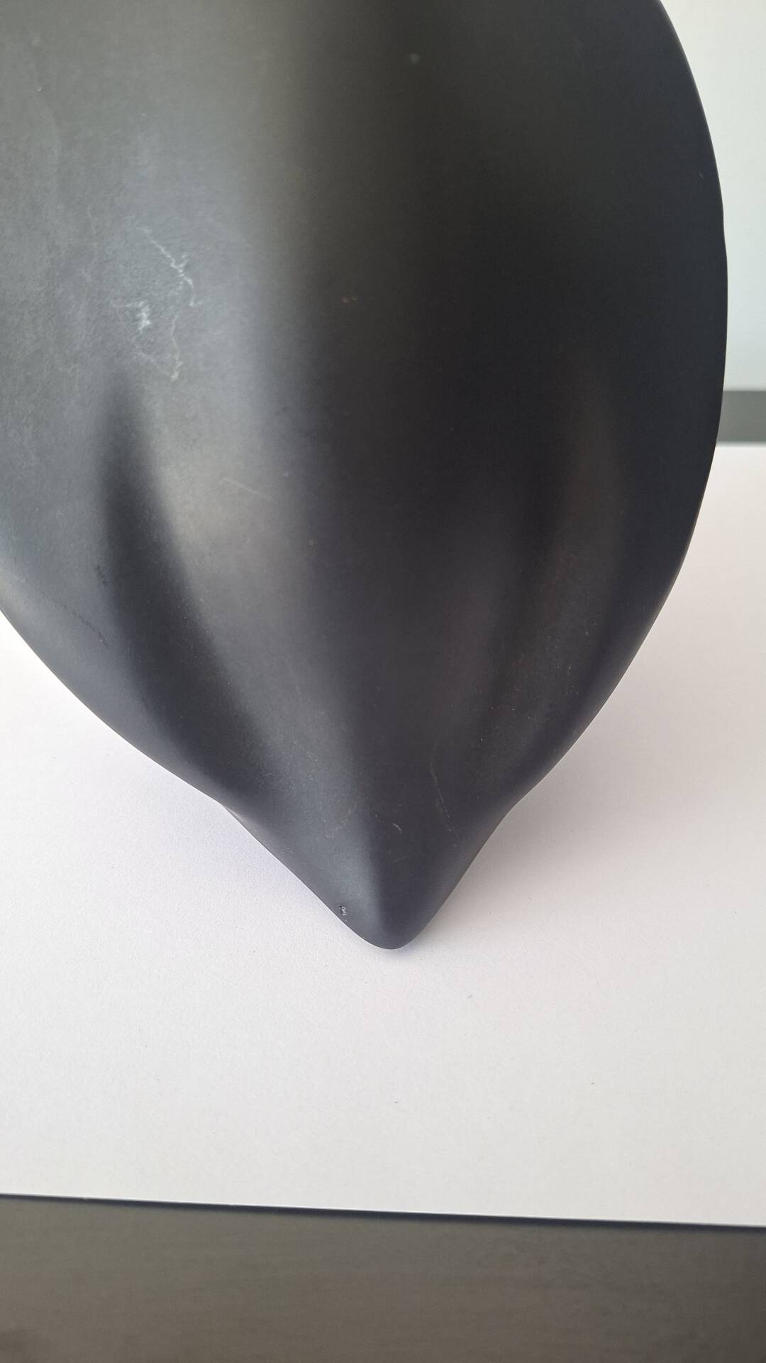 Pingouin En Céramique  Noir Vallauris André Baud