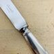Christofle, 12 Vendôme model dessert knives, silver-plated metal