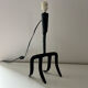 Brutalist sculpture lamp base