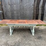Table with carved legs
