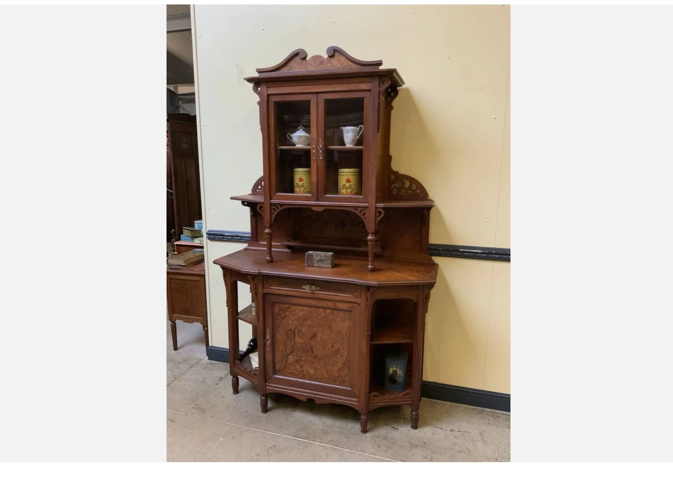 Antique - Buffet, Vertiko, Sideboard, Art Nouveau