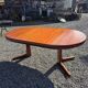 Baumann extendable table in teak from the 1960s.