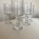 Set of 5 Timo Sarpaneva Festivo 1970 Scandinavian IIttala glasses