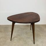 50s tripod coffee table with compass legs