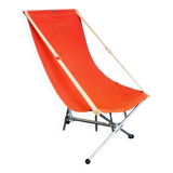 Siège transamac orange démontable vers 1955 par Lafuma