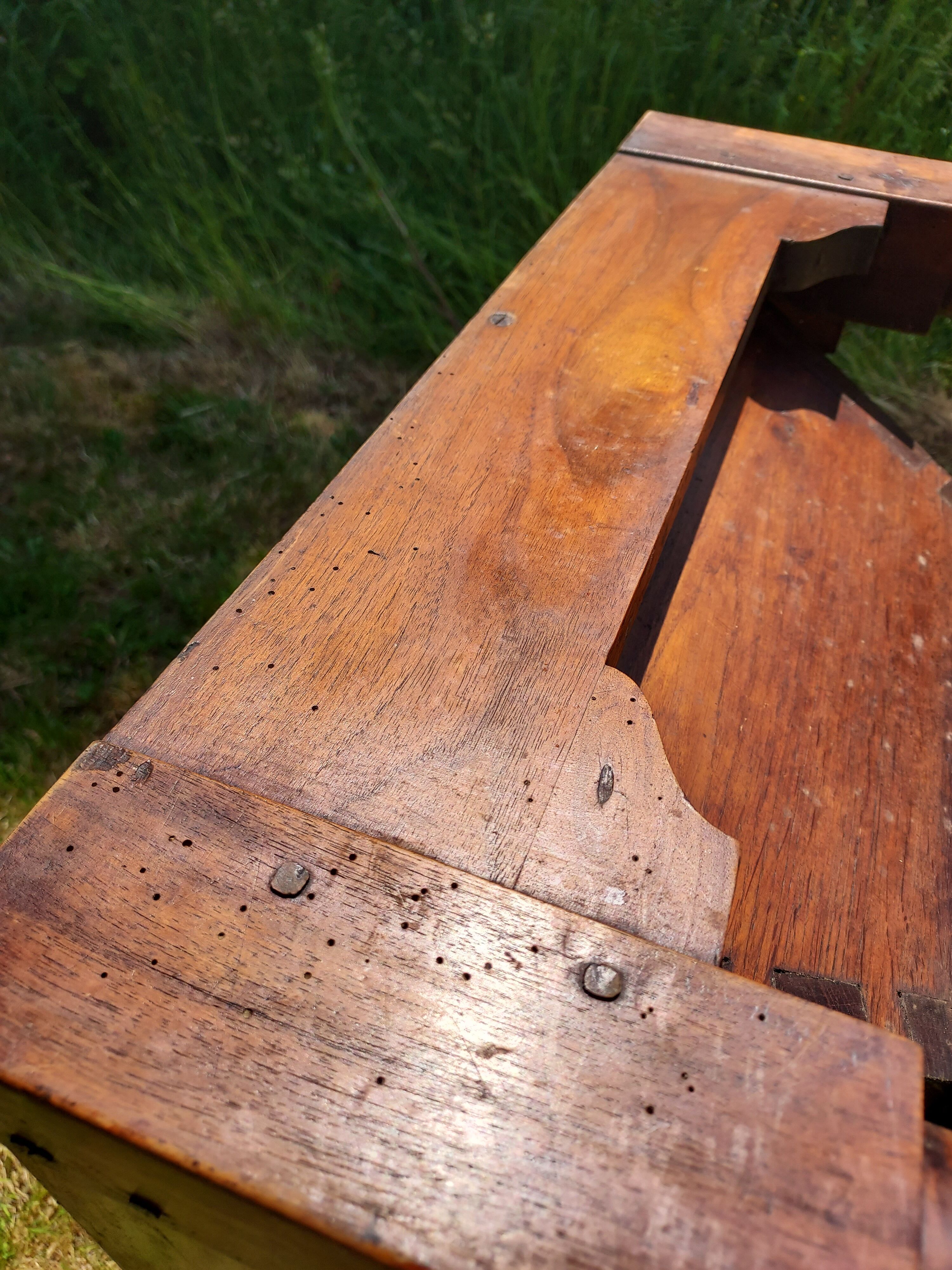 Kneading table, eighteenth-century farmhouse table