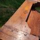 Kneading table, eighteenth-century farmhouse table