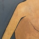 Female nude painting
