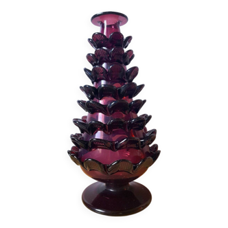 Blown glass pine cone vase, 1970.