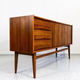 Vintage Walnut Sideboard From Bfm, Poland, 1960s