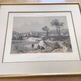Lithographie originale Nice et Savoie