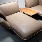 Système de canapé Beam avec table basse Walnut Beam Conçu par Patricia Urquiola pour Cassina