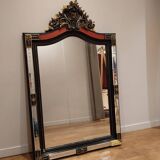 Mirror with glazing beads from the Napoleon III period