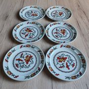 Set of 6 Syracuse Dessert Plates France Vintage | French Tableware