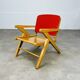 60s wooden children's armchair