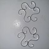 Set of 3 undersides of steel plates Bouillet-Bourdelle