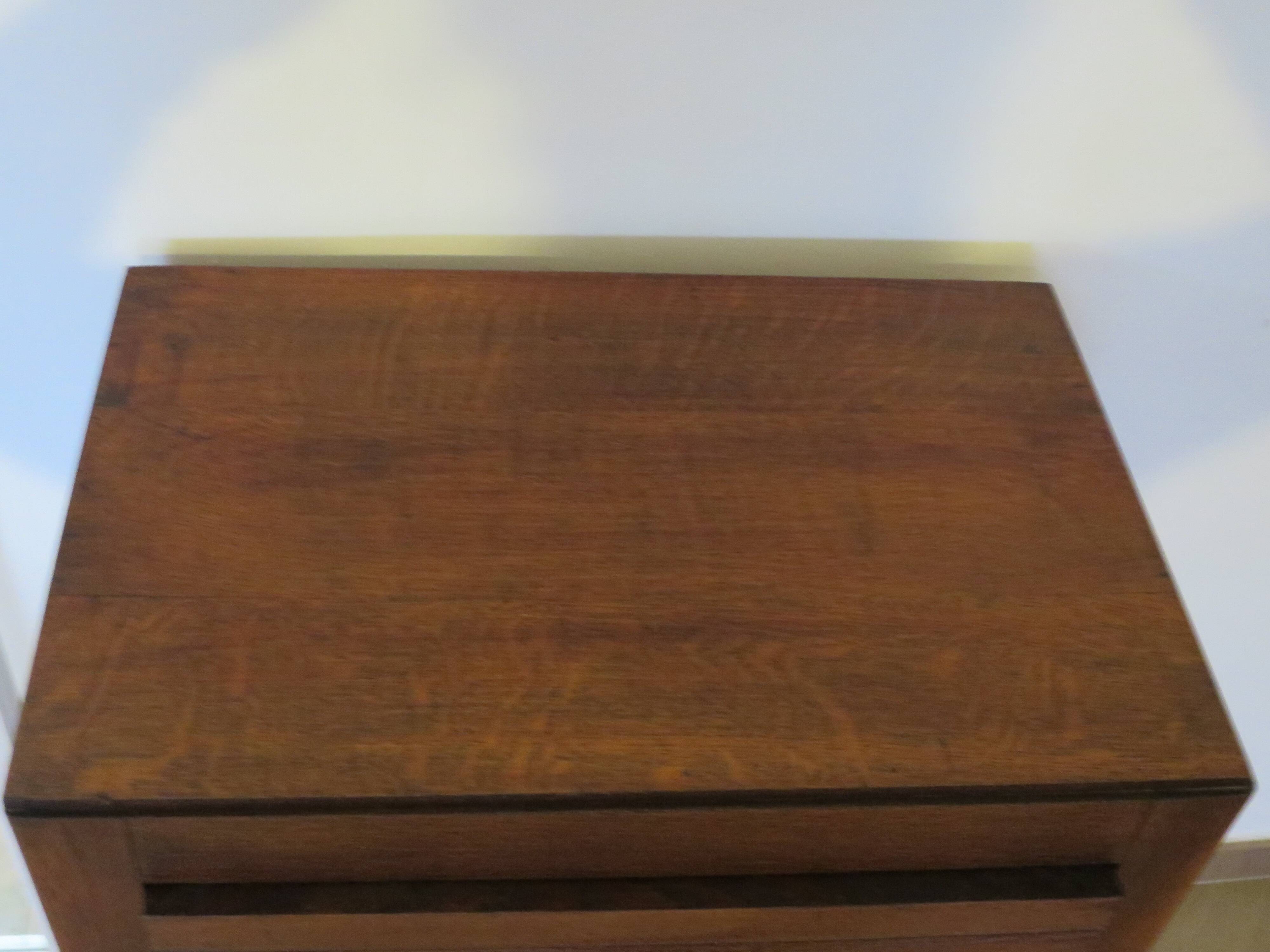 Art Deco style 4-drawer chest of drawers, 1950s