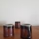 Set of 6 ceramic glasses