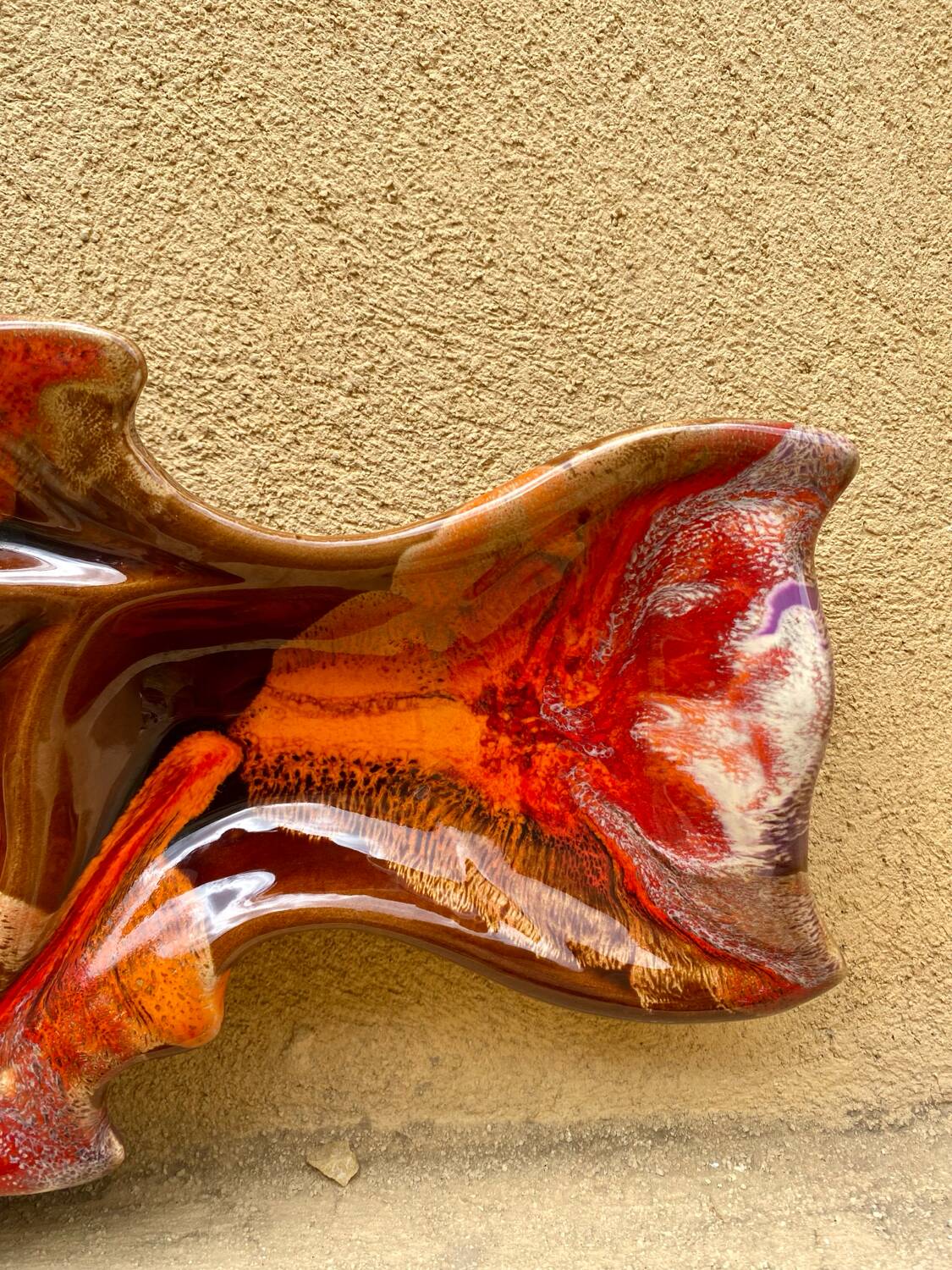 Vallauris type ceramic fish