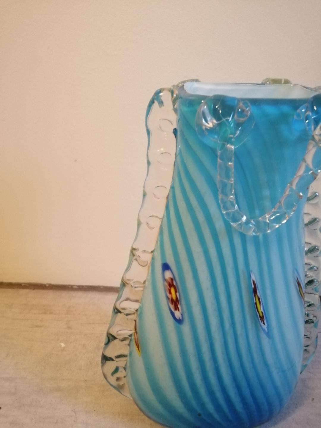 Vase muticouches soufflé à la bouche Murano