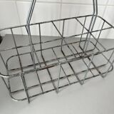 Metal bottle basket