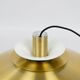 Vintage Danish pendant lamp Verona by Kurt Wiborg, Jeka, 1980s.