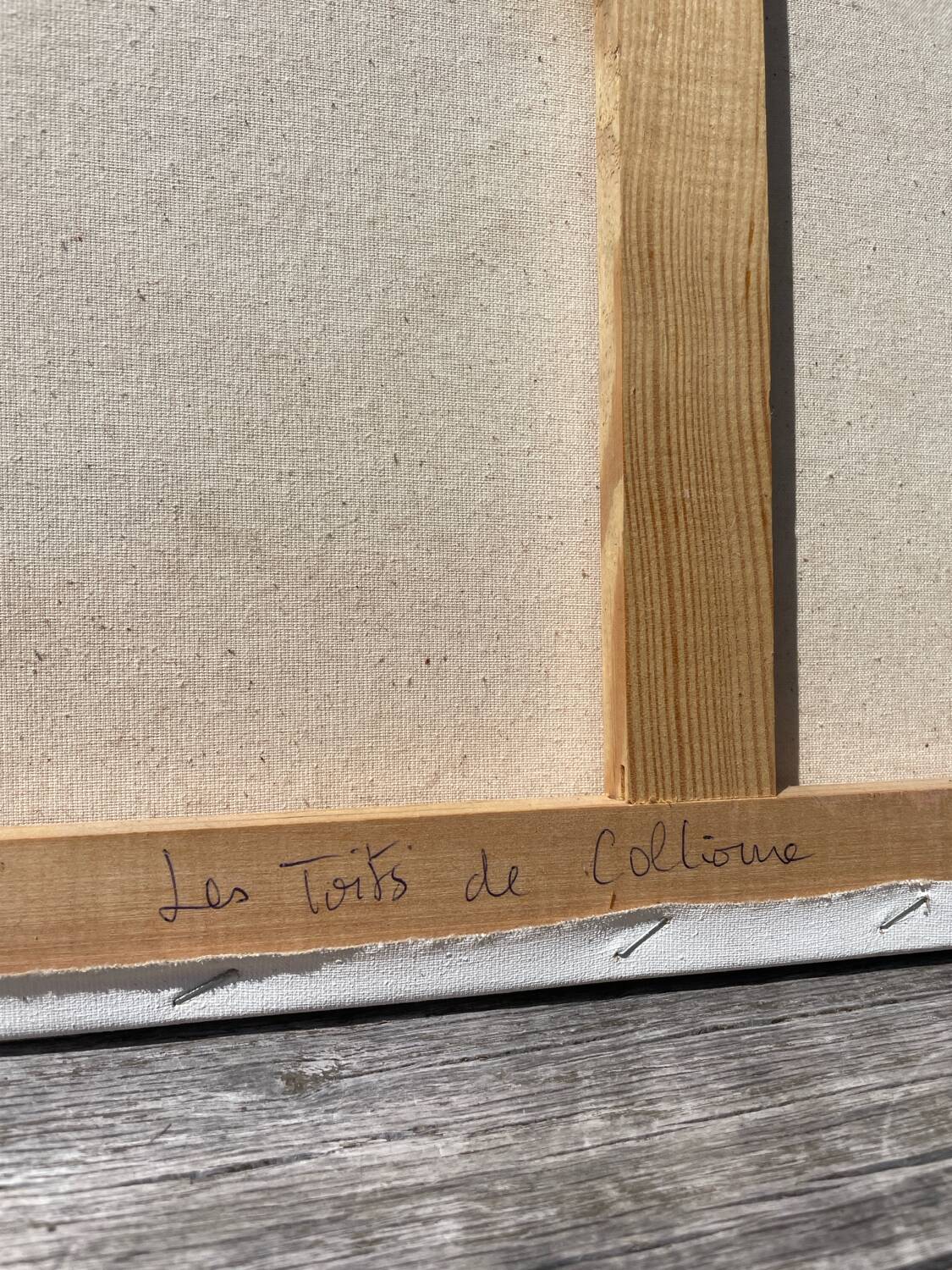 Fauvist painting of a landscape