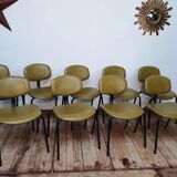 9 chairs vintage Stafor Steelcase