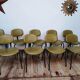 9 chairs vintage Stafor Steelcase