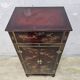 Vintage Chinese record player cabinet / Asian vinyl cabinet