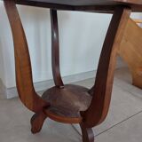 Round art deco pedestal table