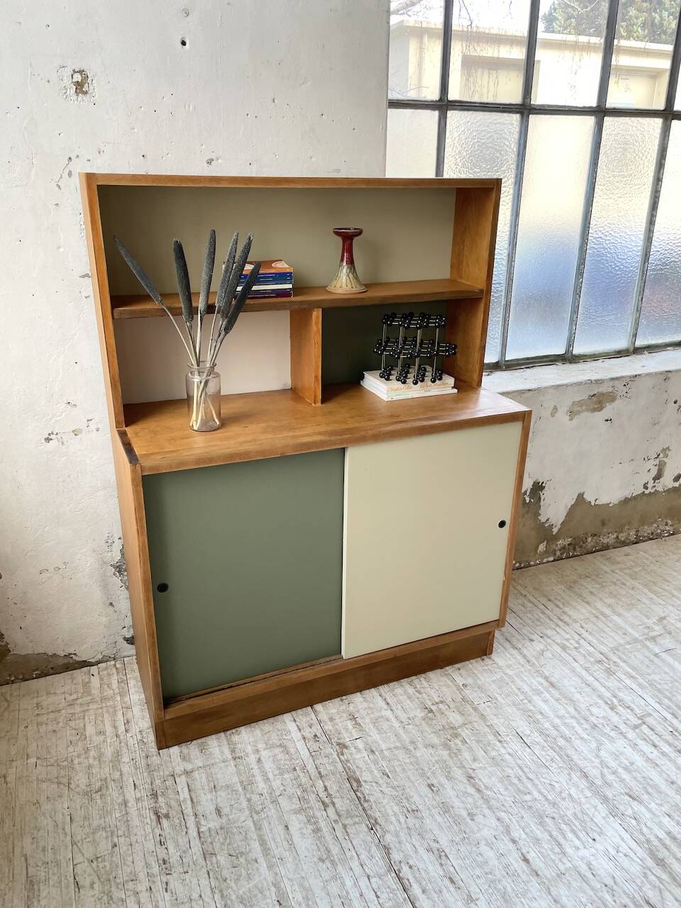 Teak bookcase from the 1950s