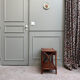 Vintage rattan bedside table