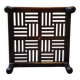 Antique Chinese coffee table in mahogany – openwork top – Qing style