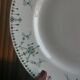 Compotier/plate on foot signed Lunéville KG "Victoria"