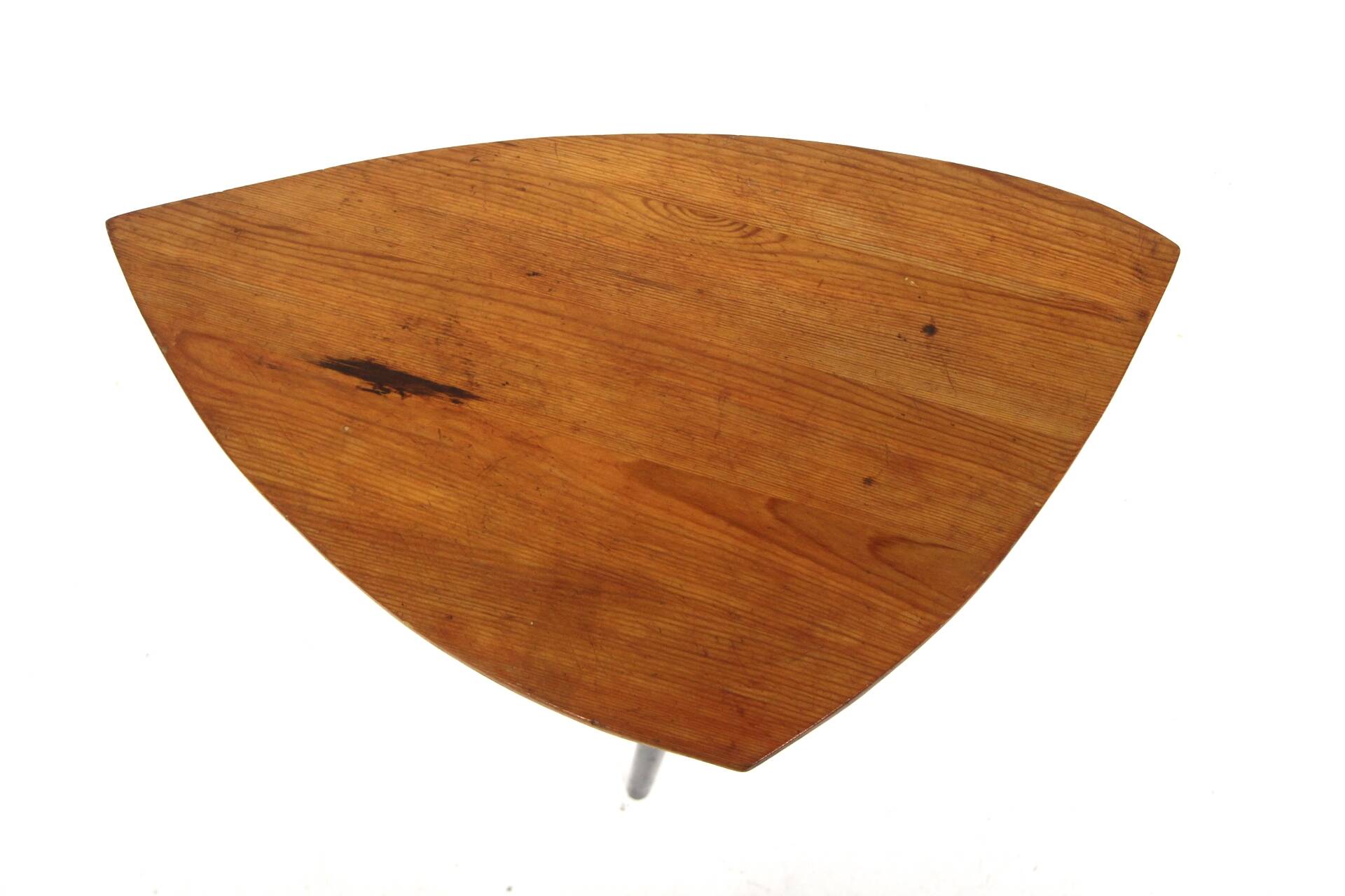 Scandinavian pine side table, Sweden, 1950s