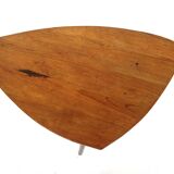 Scandinavian pine side table, Sweden, 1950s