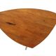Scandinavian pine side table, Sweden, 1950s