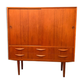 Teak sideboard, denmark, 1960s