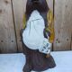Tanuki statue in handcrafted terracotta