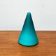 Postmodern Dutch glass cone table lamp by Mobo Light, Holland, 1980s.