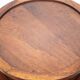 Art Deco style wooden coffee table, vintage wooden table, living room table