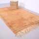 Peach Vintage Moroccan Rug 144 x 226 cm -
