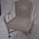 Vintage rattan lounge