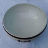 Salad bowl in Sarreguemines earthenware